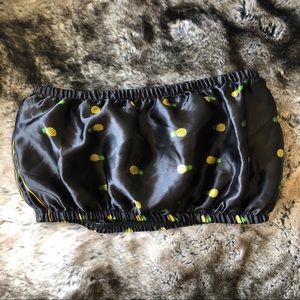 Satin Urban Outfitters /Renewal Pineapple Tube Top